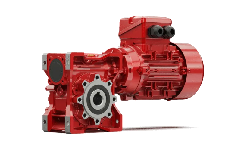 Worm Geared Motor (Aluminium) 